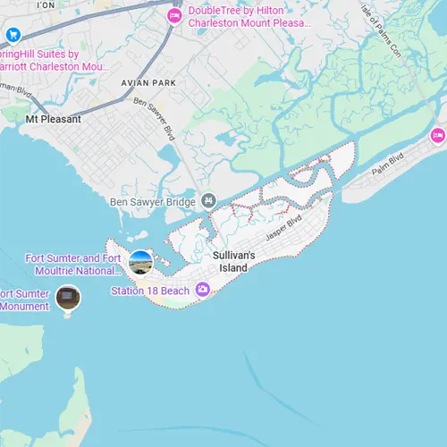 Sullivans-Island---Map